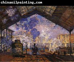 Claude Monet Gare Saint-Lazare